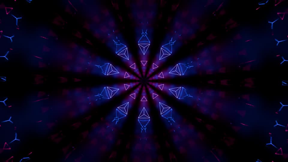 Trippy Mandala Animation